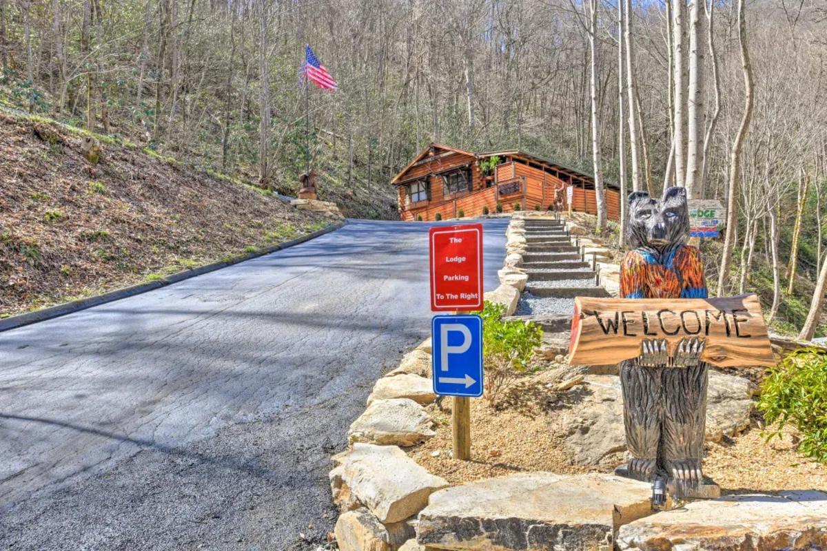 The Lodge Nantahala River Bryson City Exteriör bild